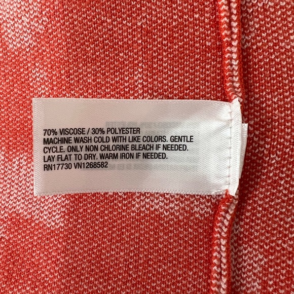 Diane Von Furstenberg DVF for Target Ginkgo Cherry Tomato Midi Wrap Dress - Picture 11 of 12